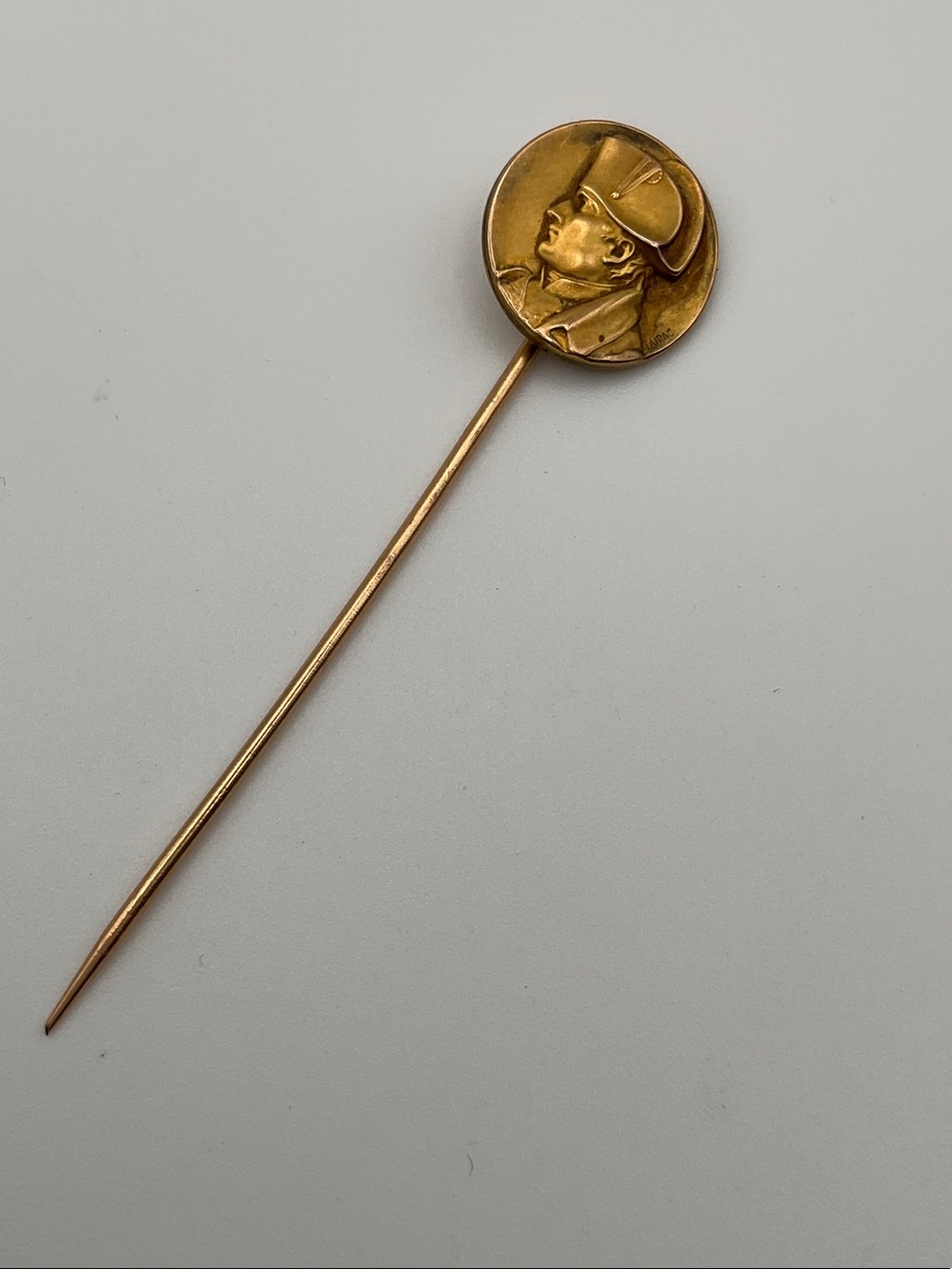 FIX French Art Nouveau stick pin (c. 1900–1920)